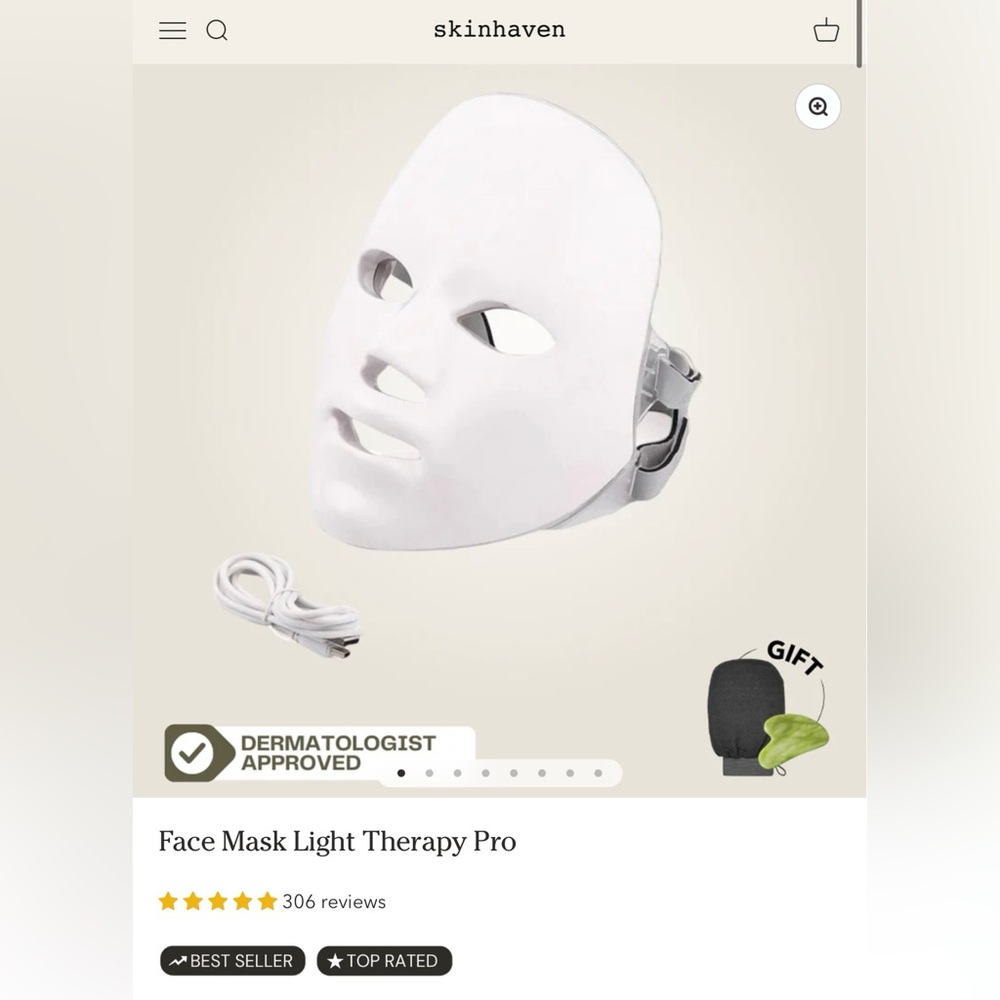 Face Mask Light Therapy Pro